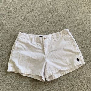 White Shorts